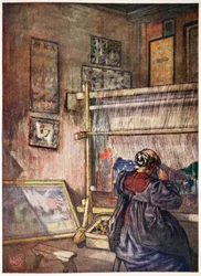 Tillverkning av inhemska gobelänger, 1905
